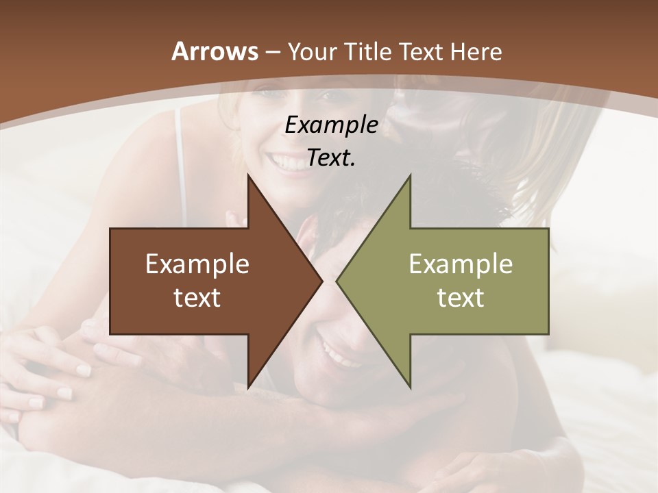 Embracing Portrait Lifestyle PowerPoint Template