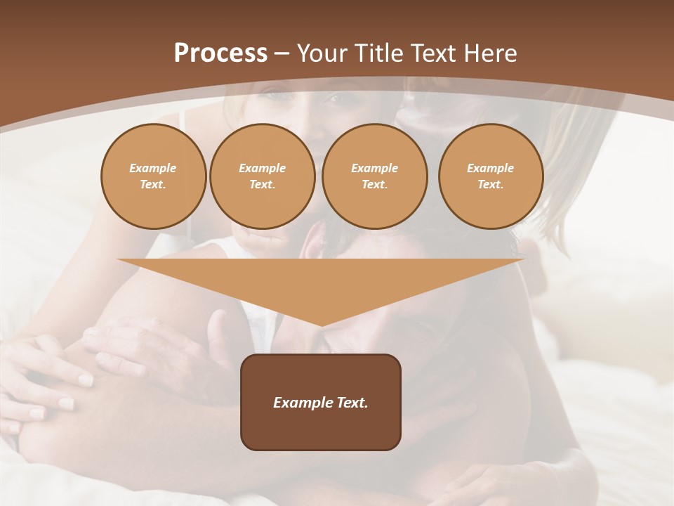 Embracing Portrait Lifestyle PowerPoint Template
