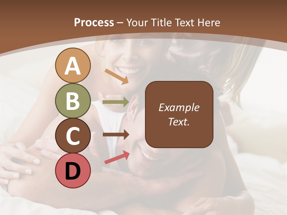 Embracing Portrait Lifestyle PowerPoint Template