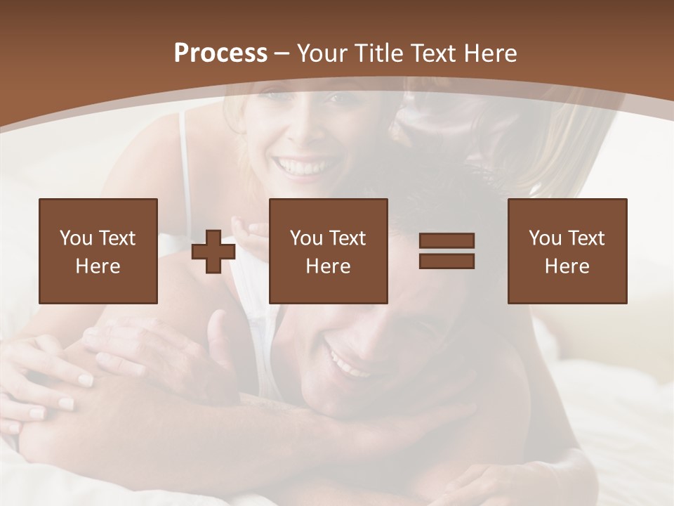 Embracing Portrait Lifestyle PowerPoint Template