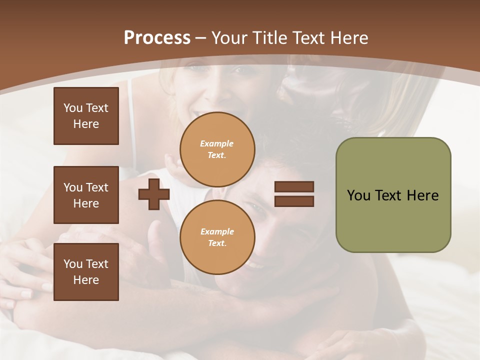 Embracing Portrait Lifestyle PowerPoint Template