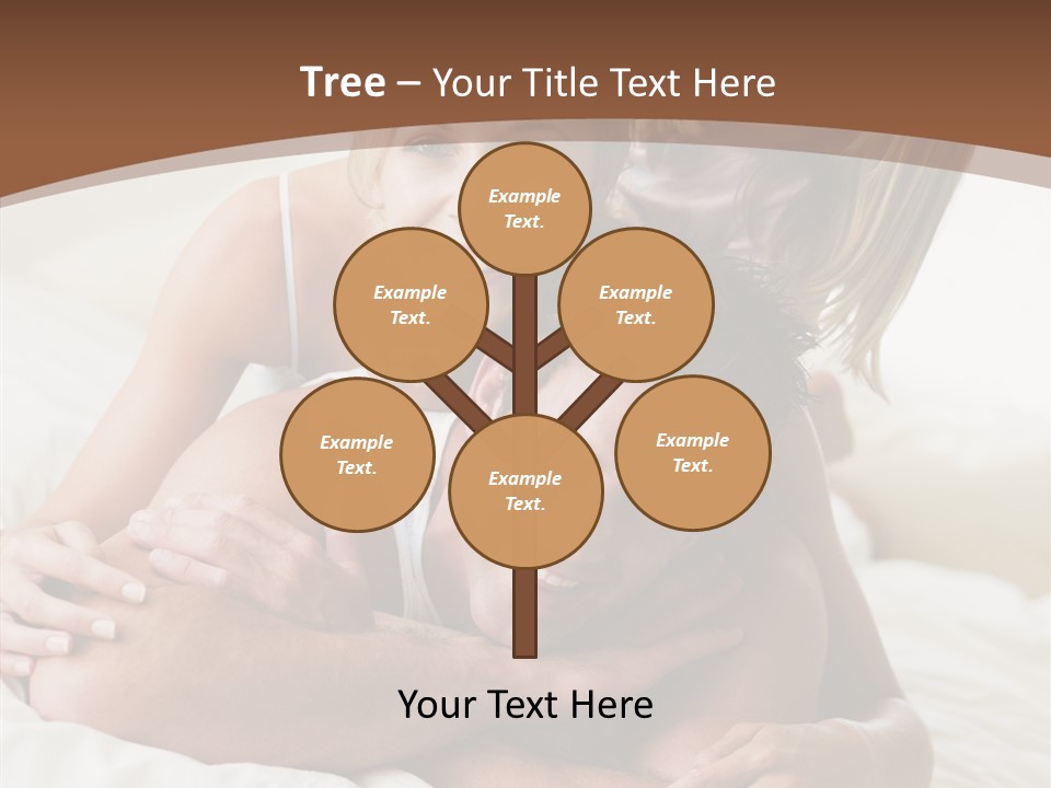 Embracing Portrait Lifestyle PowerPoint Template