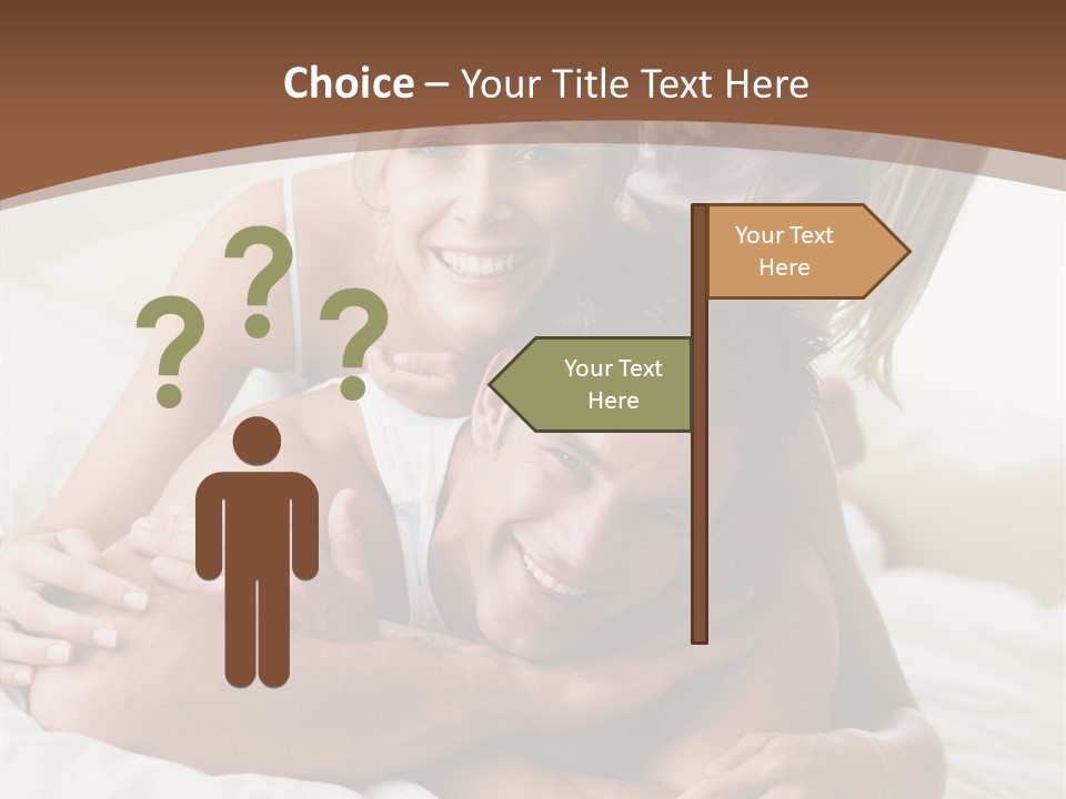 Embracing Portrait Lifestyle PowerPoint Template