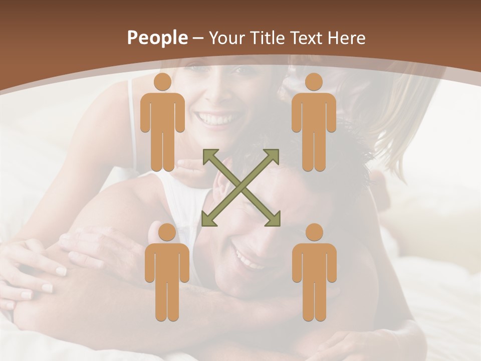 Embracing Portrait Lifestyle PowerPoint Template