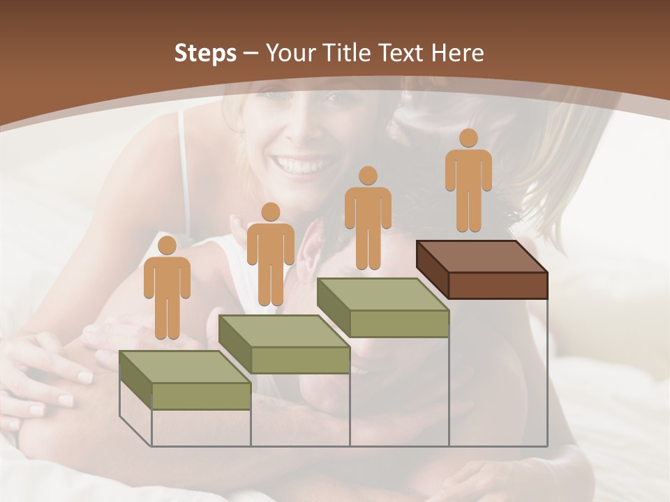 Embracing Portrait Lifestyle PowerPoint Template