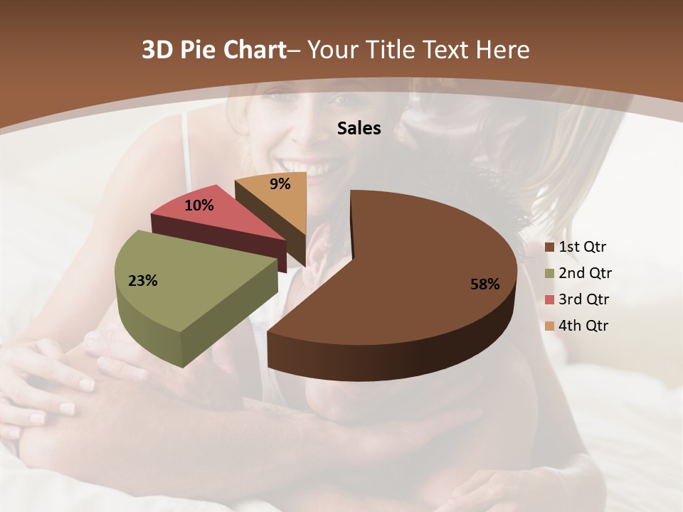 Embracing Portrait Lifestyle PowerPoint Template