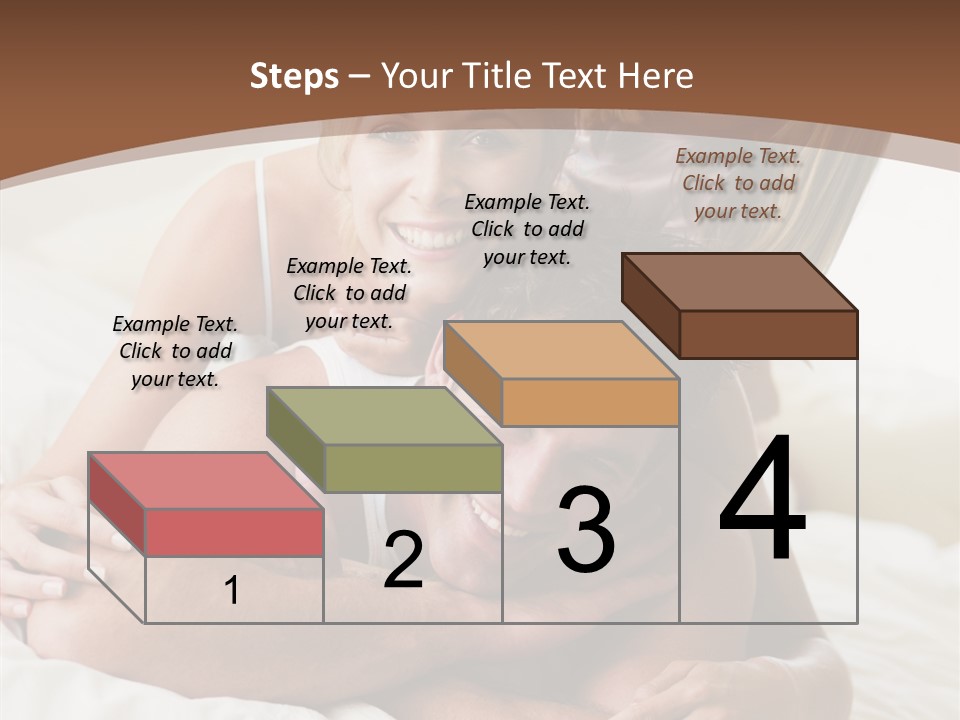 Embracing Portrait Lifestyle PowerPoint Template