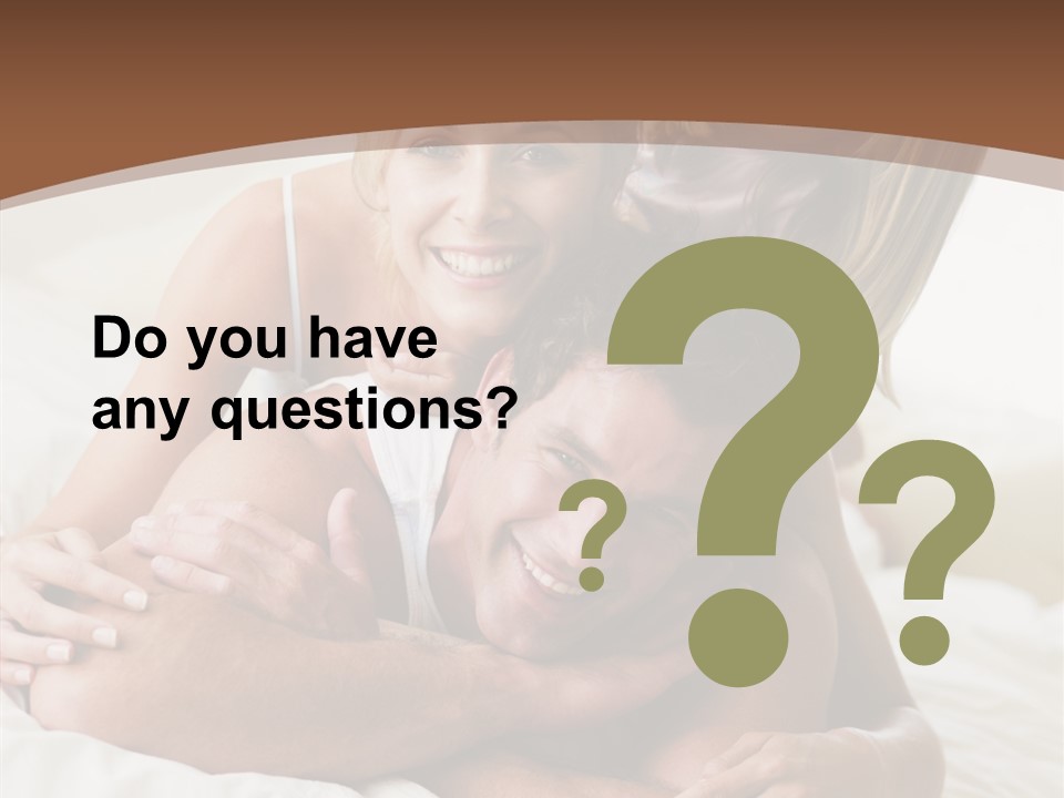 Embracing Portrait Lifestyle PowerPoint Template