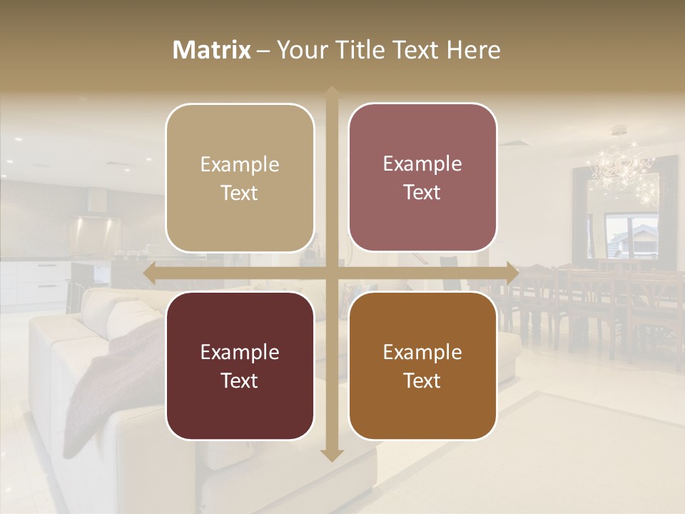 Dining Home Kitchen PowerPoint Template