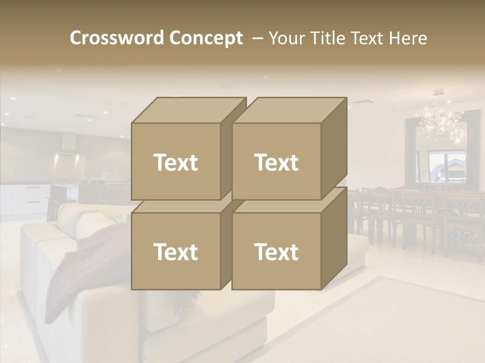 Dining Home Kitchen PowerPoint Template