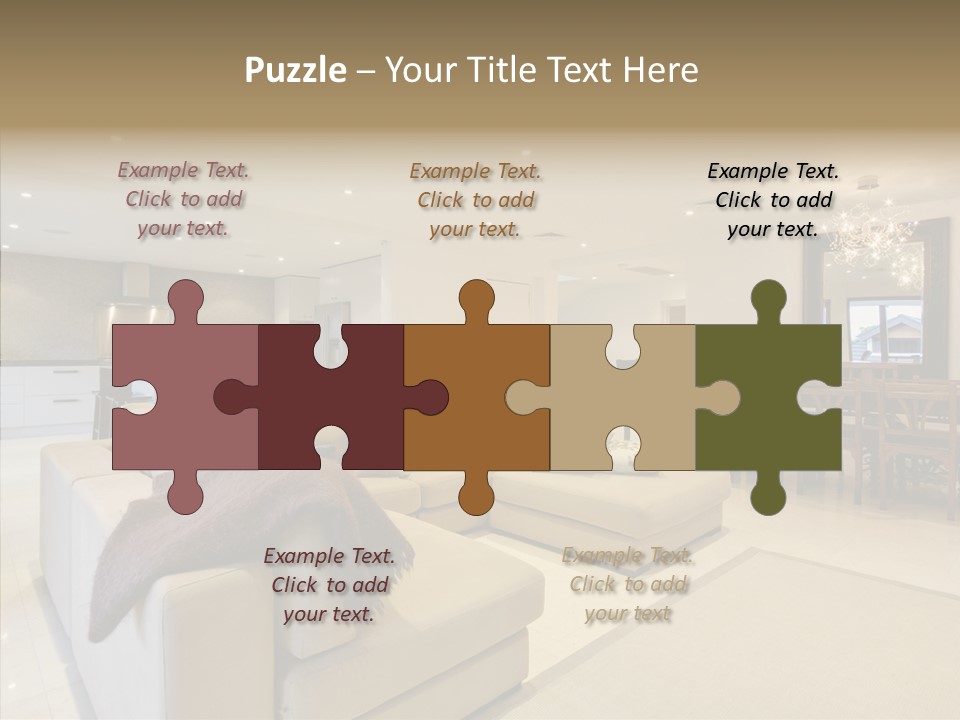 Dining Home Kitchen PowerPoint Template