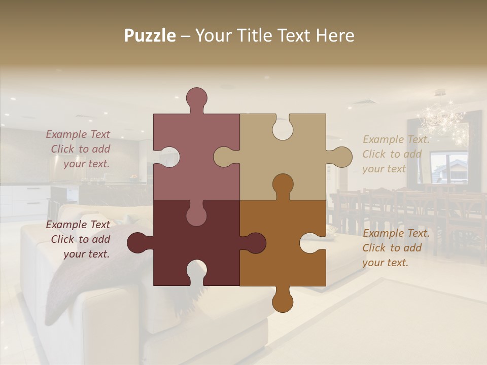 Dining Home Kitchen PowerPoint Template