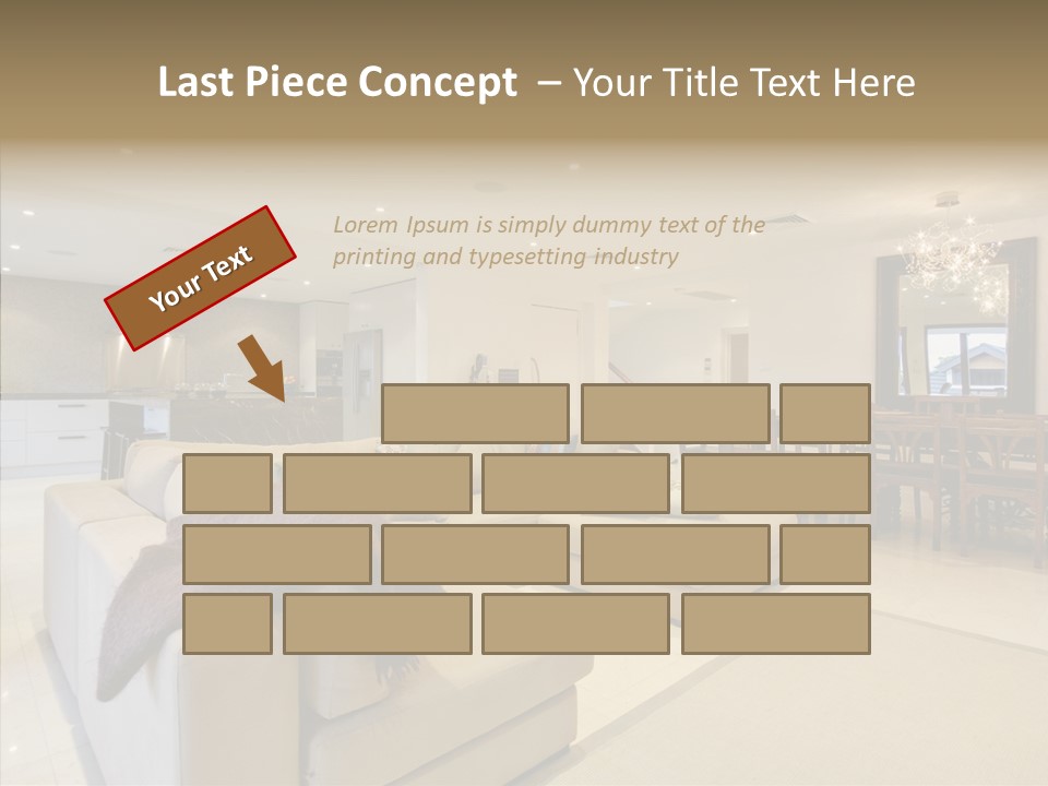 Dining Home Kitchen PowerPoint Template