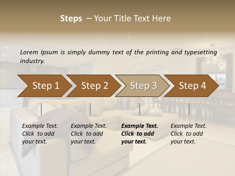 Dining Home Kitchen PowerPoint Template