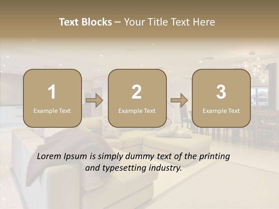 Dining Home Kitchen PowerPoint Template