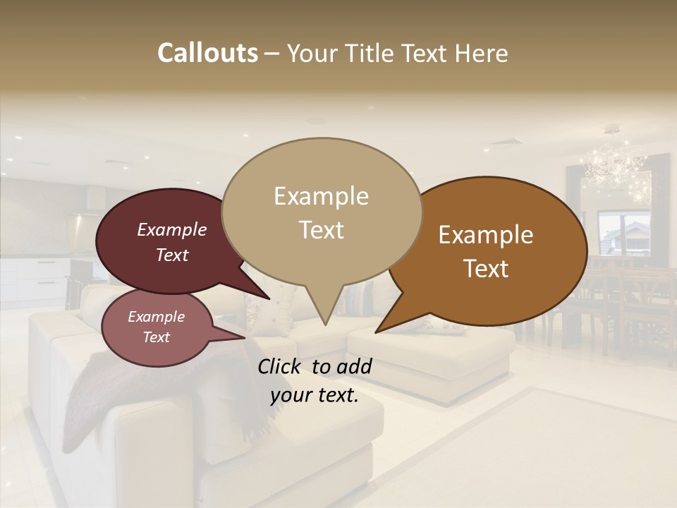 Dining Home Kitchen PowerPoint Template