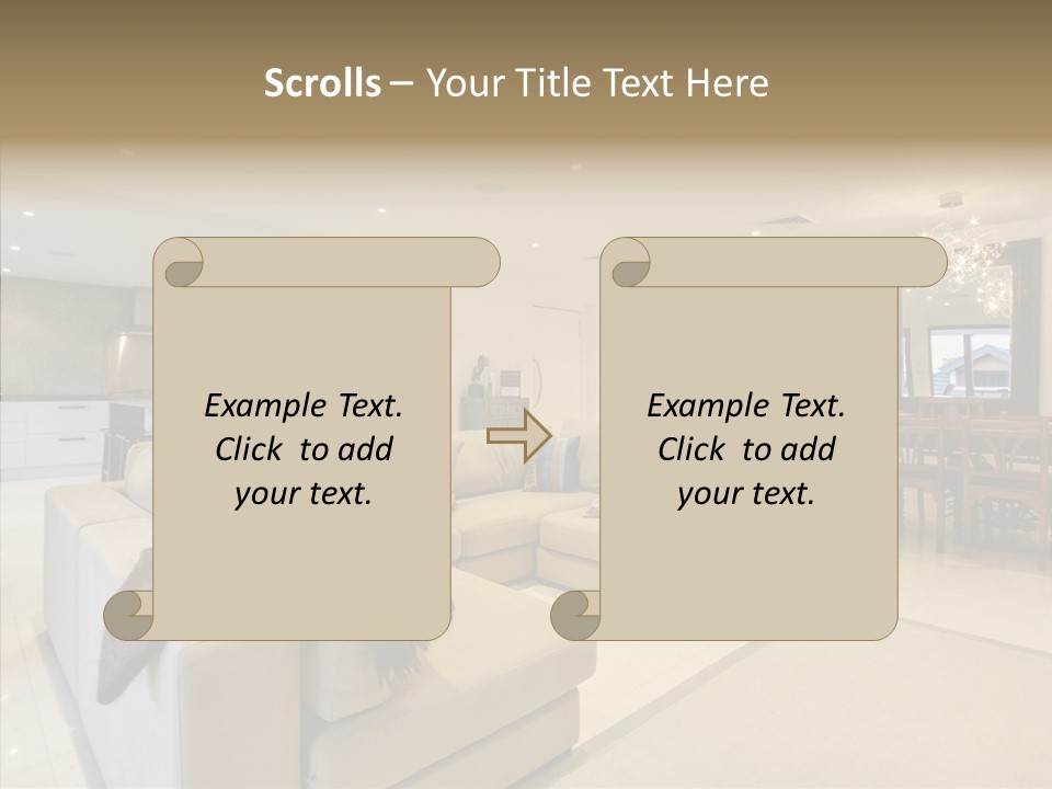 Dining Home Kitchen PowerPoint Template