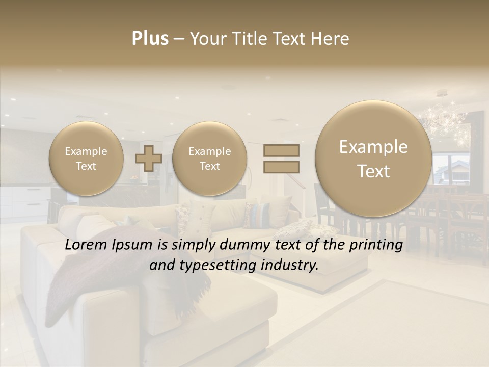 Dining Home Kitchen PowerPoint Template