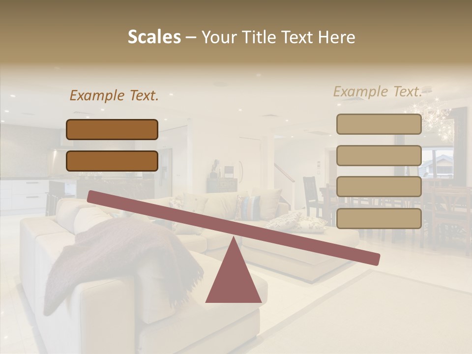 Dining Home Kitchen PowerPoint Template