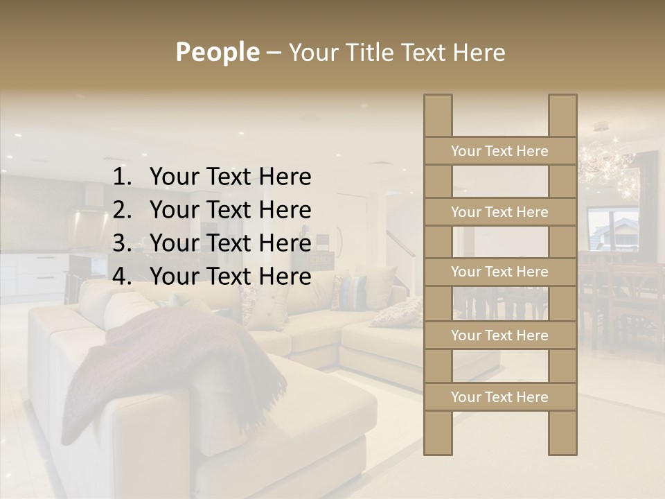 Dining Home Kitchen PowerPoint Template