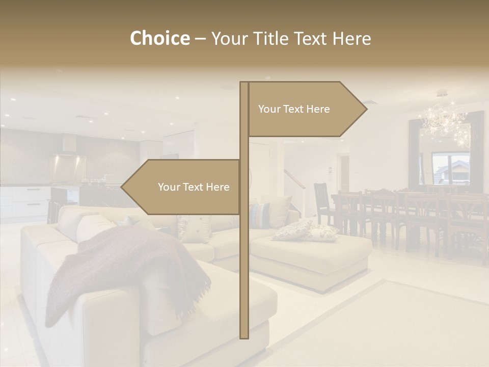 Dining Home Kitchen PowerPoint Template