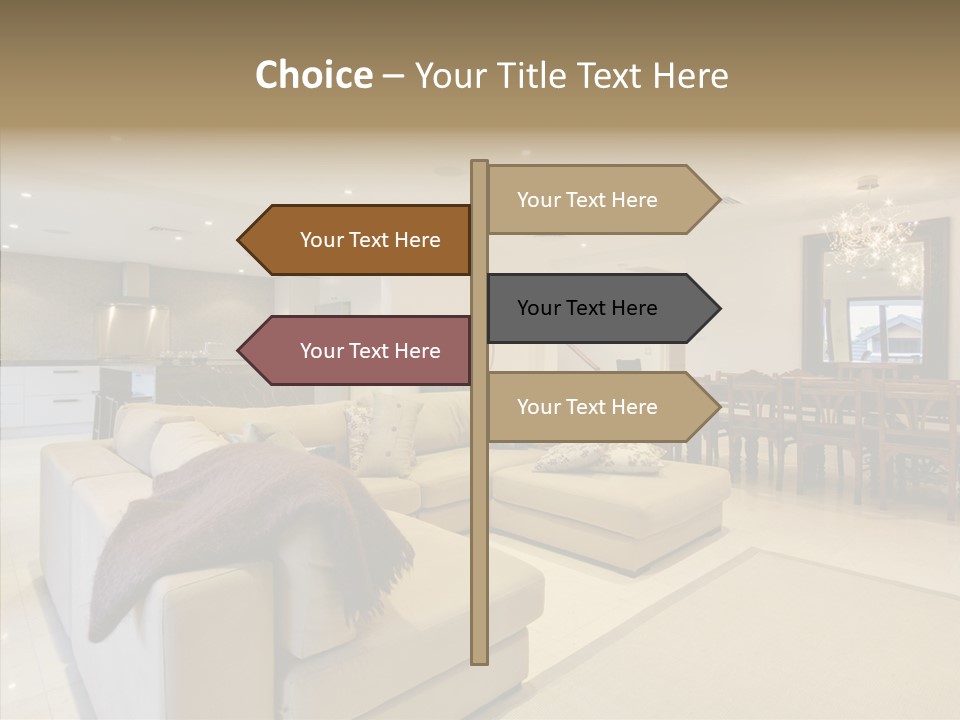 Dining Home Kitchen PowerPoint Template