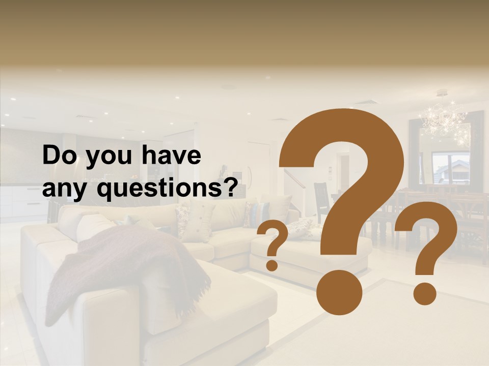 Dining Home Kitchen PowerPoint Template