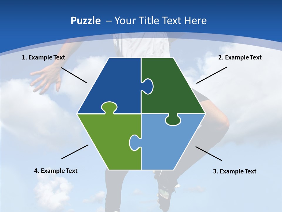 Head Energy Fitness PowerPoint Template