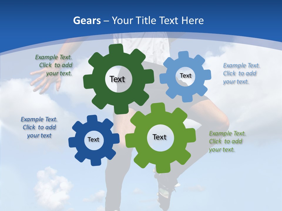 Head Energy Fitness PowerPoint Template