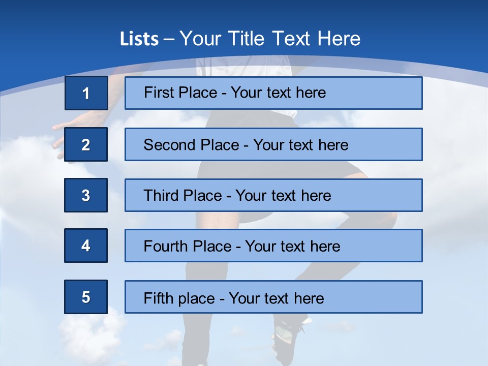 Head Energy Fitness PowerPoint Template