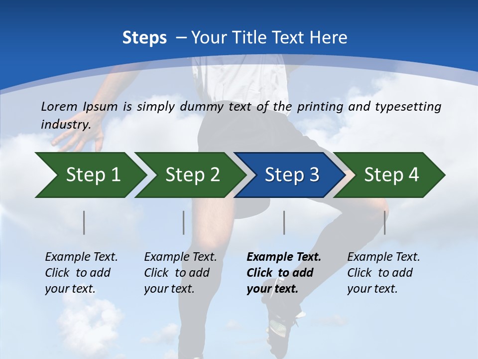 Head Energy Fitness PowerPoint Template