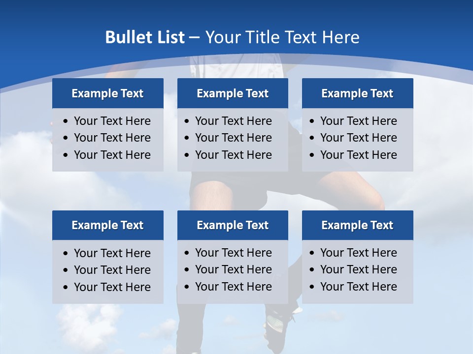 Head Energy Fitness PowerPoint Template