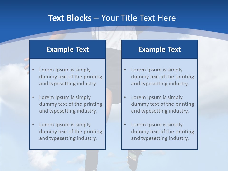 Head Energy Fitness PowerPoint Template
