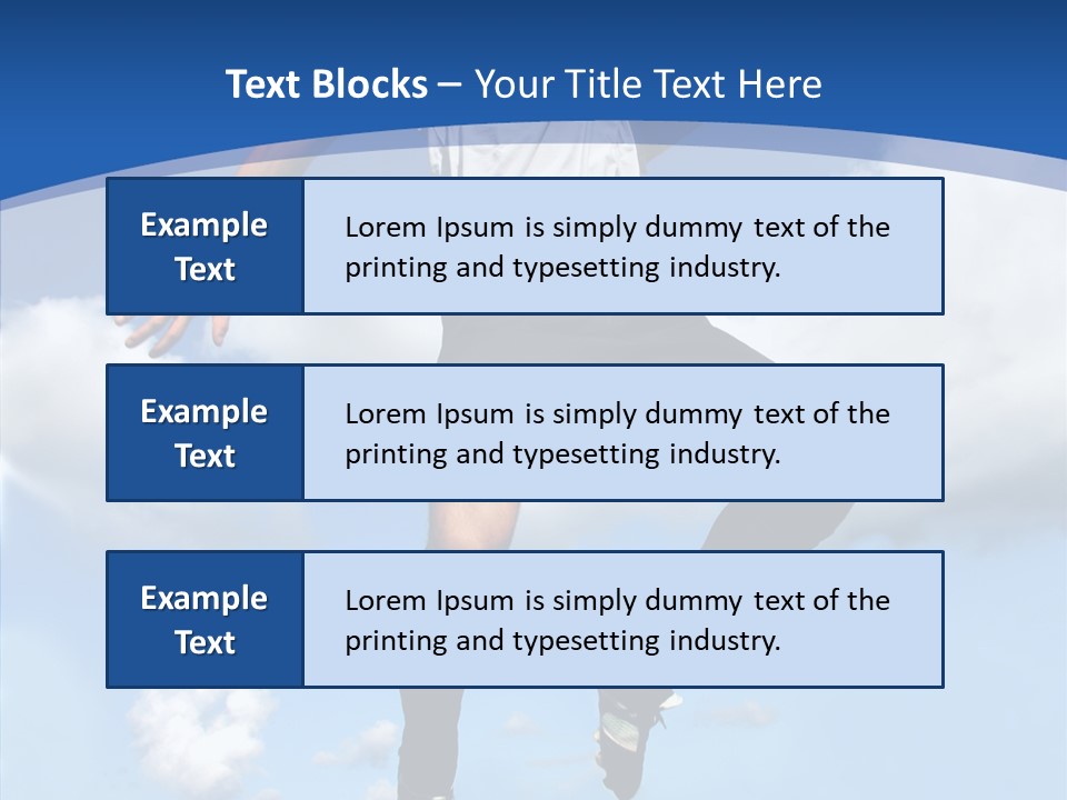 Head Energy Fitness PowerPoint Template