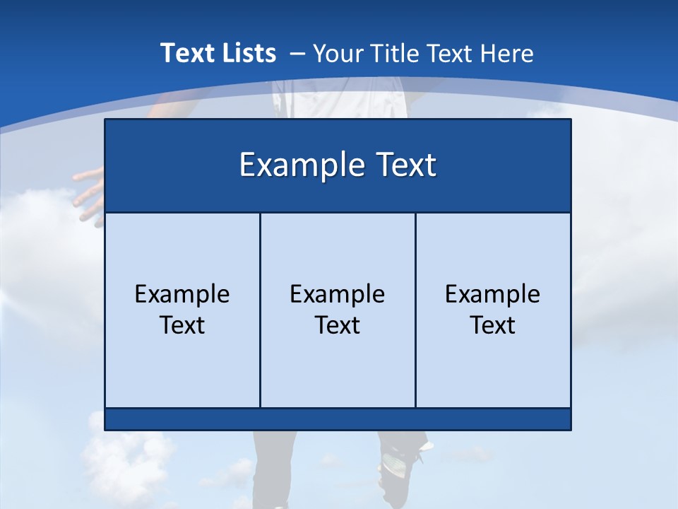 Head Energy Fitness PowerPoint Template