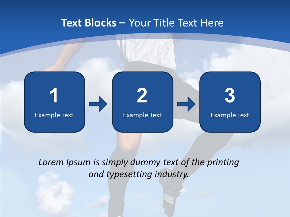 Head Energy Fitness PowerPoint Template