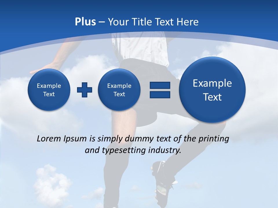 Head Energy Fitness PowerPoint Template