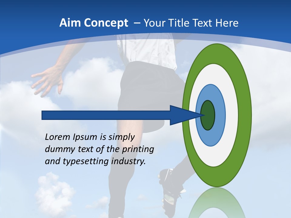 Head Energy Fitness PowerPoint Template