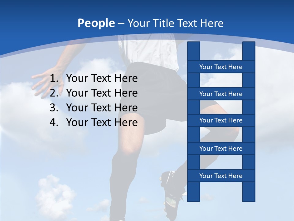 Head Energy Fitness PowerPoint Template