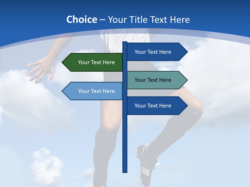 Head Energy Fitness PowerPoint Template