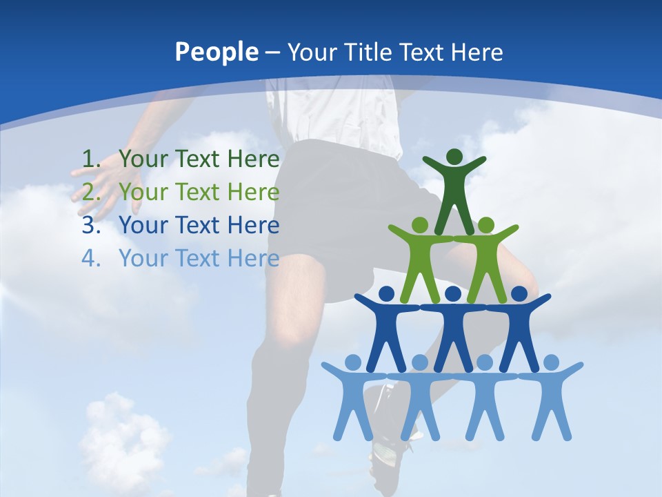 Head Energy Fitness PowerPoint Template