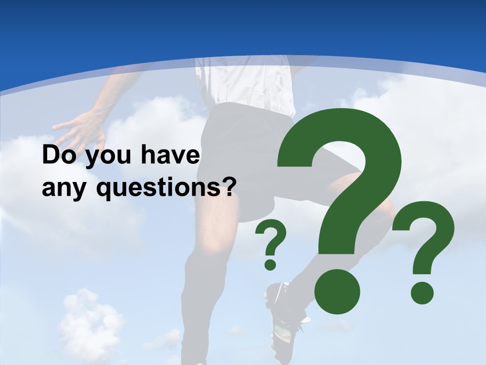 Head Energy Fitness PowerPoint Template