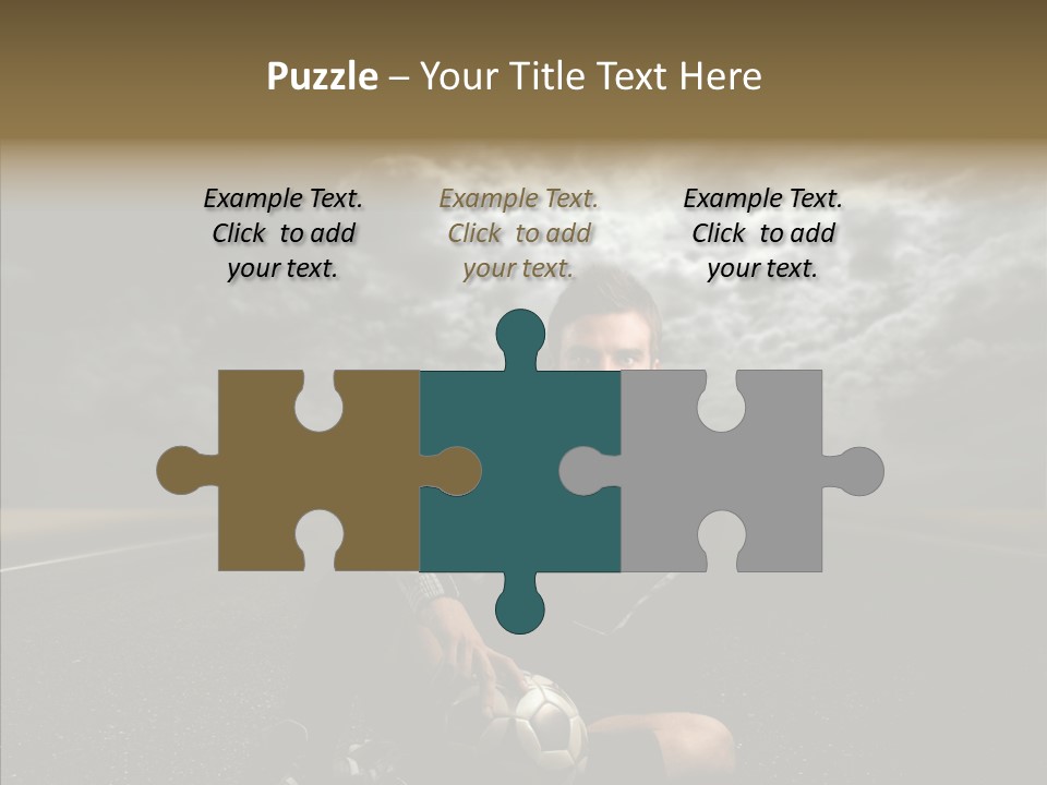 Night Young Beauty PowerPoint Template