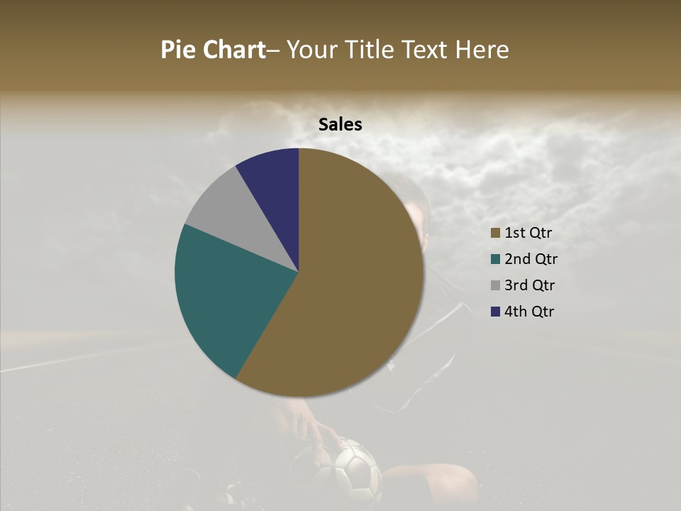 Night Young Beauty PowerPoint Template