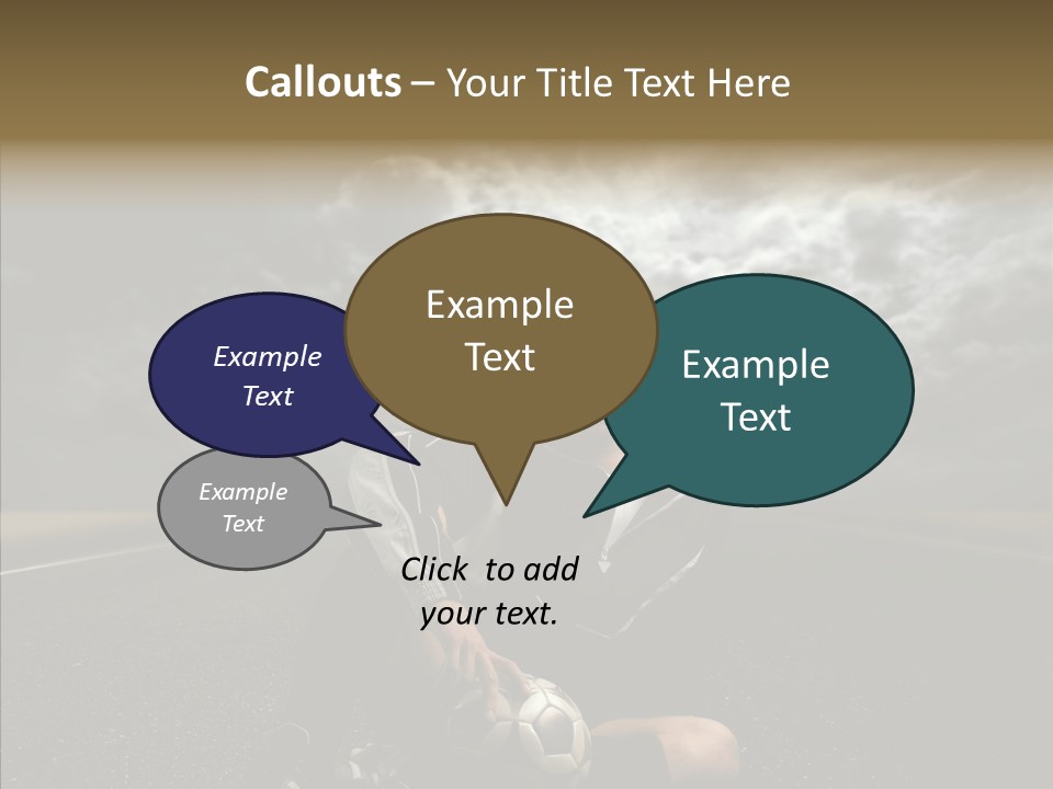 Night Young Beauty PowerPoint Template