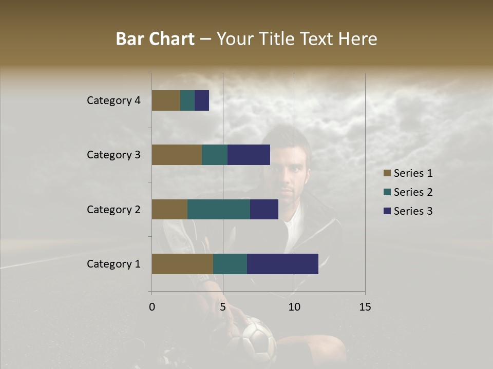 Night Young Beauty PowerPoint Template
