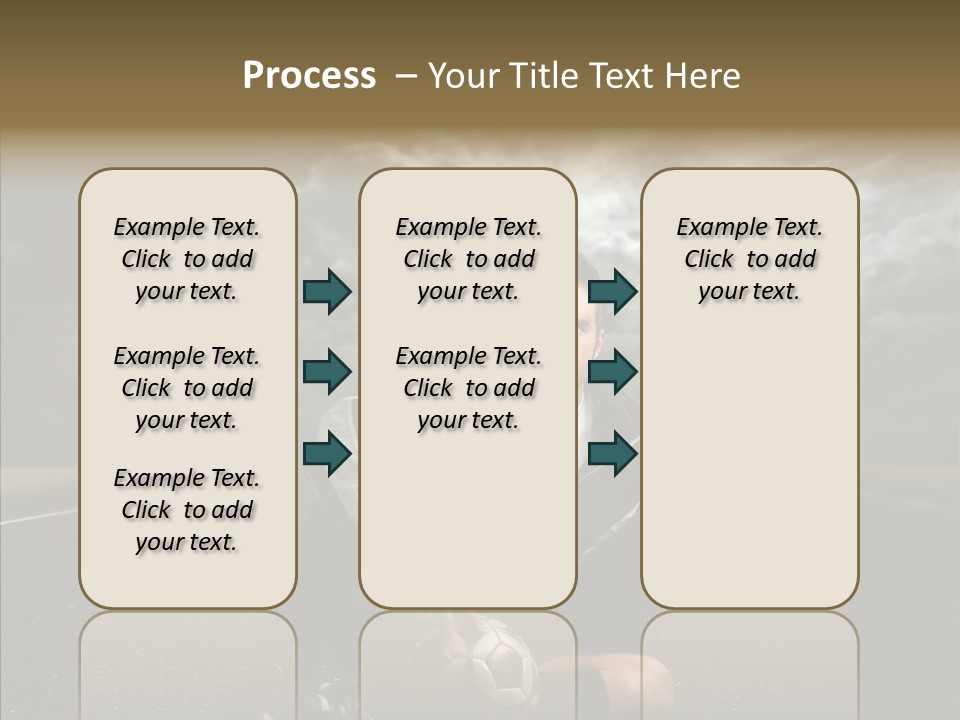 Night Young Beauty PowerPoint Template