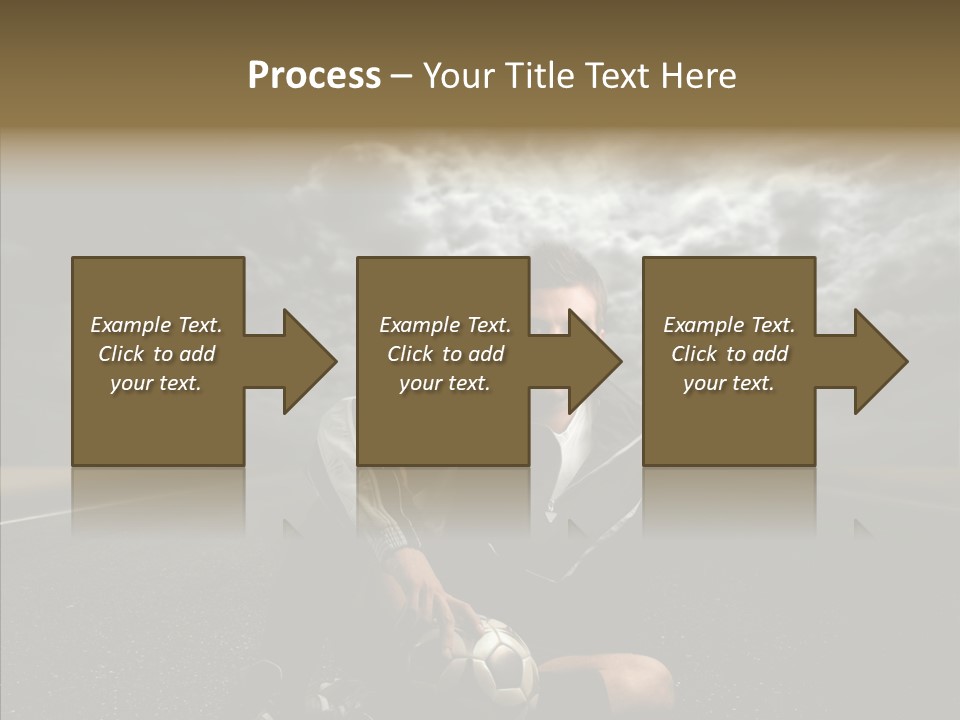 Night Young Beauty PowerPoint Template