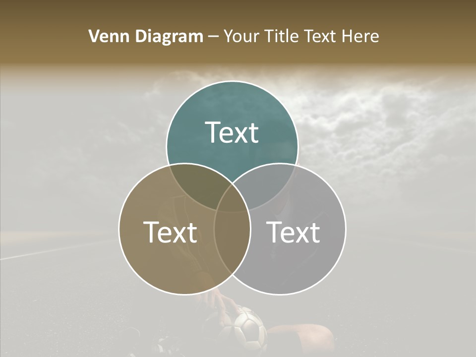 Night Young Beauty PowerPoint Template