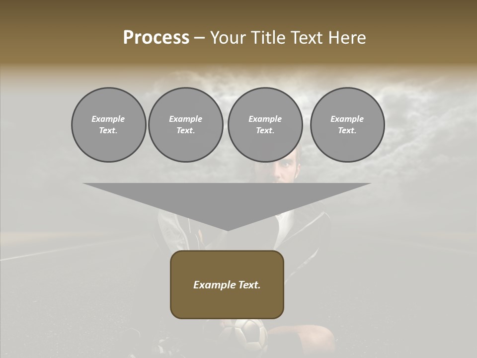 Night Young Beauty PowerPoint Template